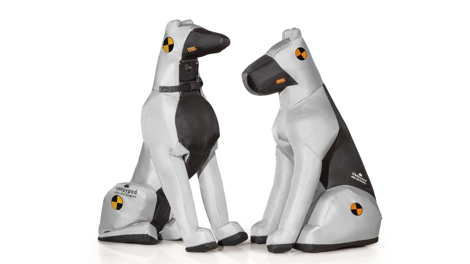 New Sleepypod Crash Test Dummy Dogs Test the Efficacy of Car Safety Restraints