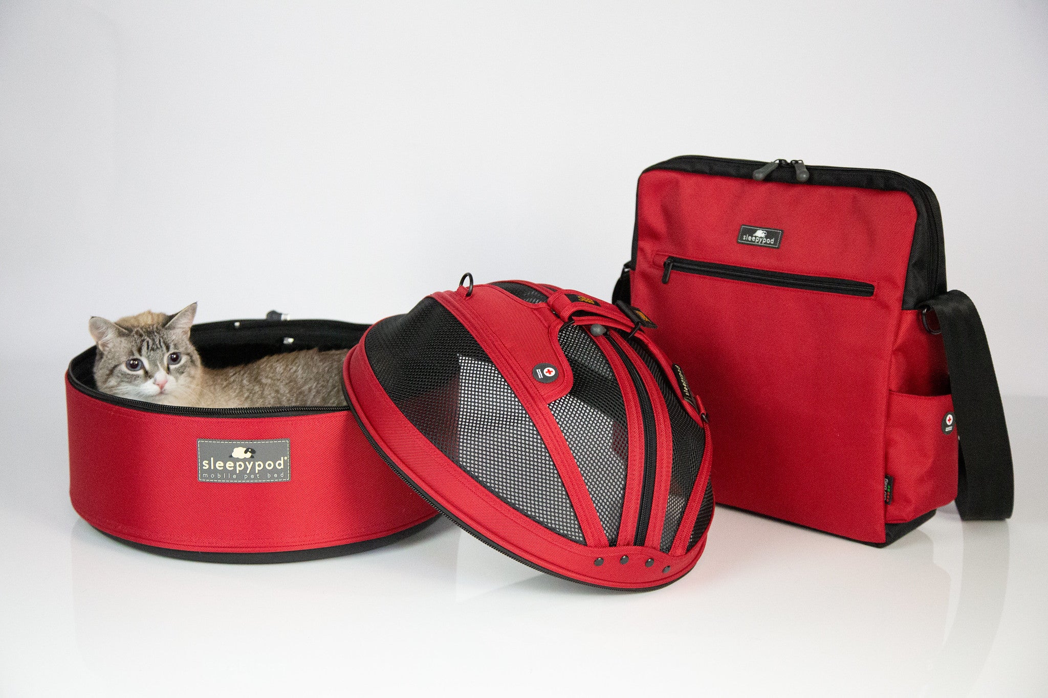 Sleepypod Mobile Pet Bed American Red Cross edition