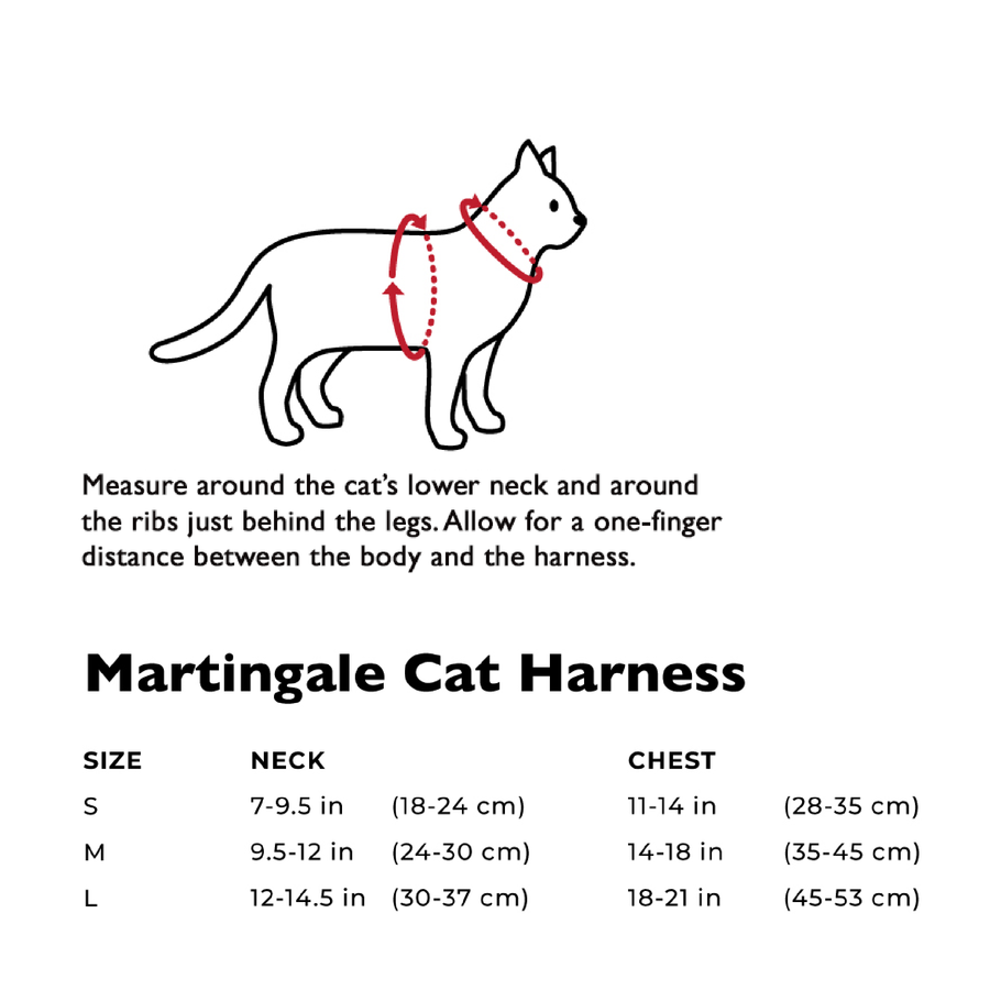 Martingale Calming Harness for cats